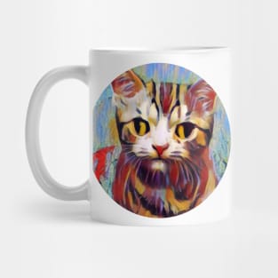 Amusing floppy cat Mug